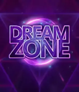 Enter the vibrant universe of Dream Zone slot by ELK Studios, showcasing a brilliant purple and blue cosmic backdrop with the futuristic logo glowing brightly. This image evokes a fantasy atmosphere, ideal for players who love sci-fi, delivering a unique adventure.