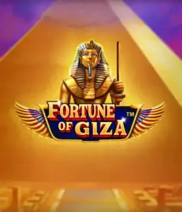 Step into the ancient world of Fortune of Giza slot by Pragmatic Play, showcasing a majestic depiction of a Pharaoh amid the iconic pyramid backdrop. This graphic portrays the glory of Egyptian culture, ideal for those interested in ancient civilizations, providing a fascinating gaming experience.